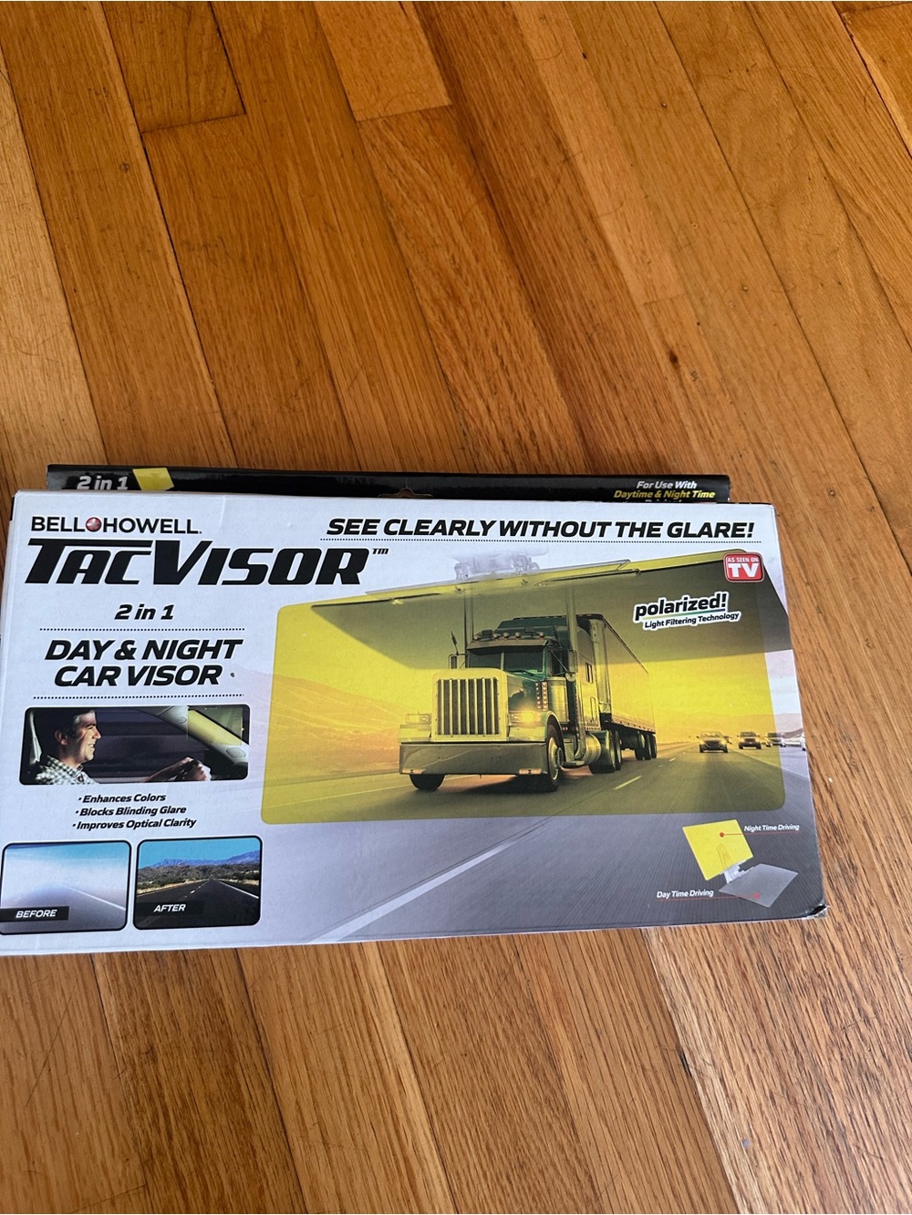 Bell Howell truck car Tac visor sunblocking